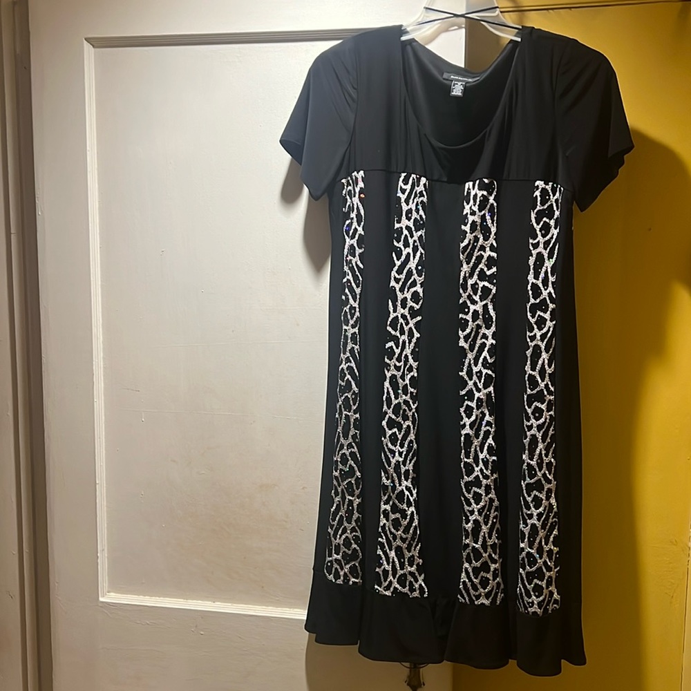 Black evening dress, Brand: R & M Richards, size 14, excellent condition